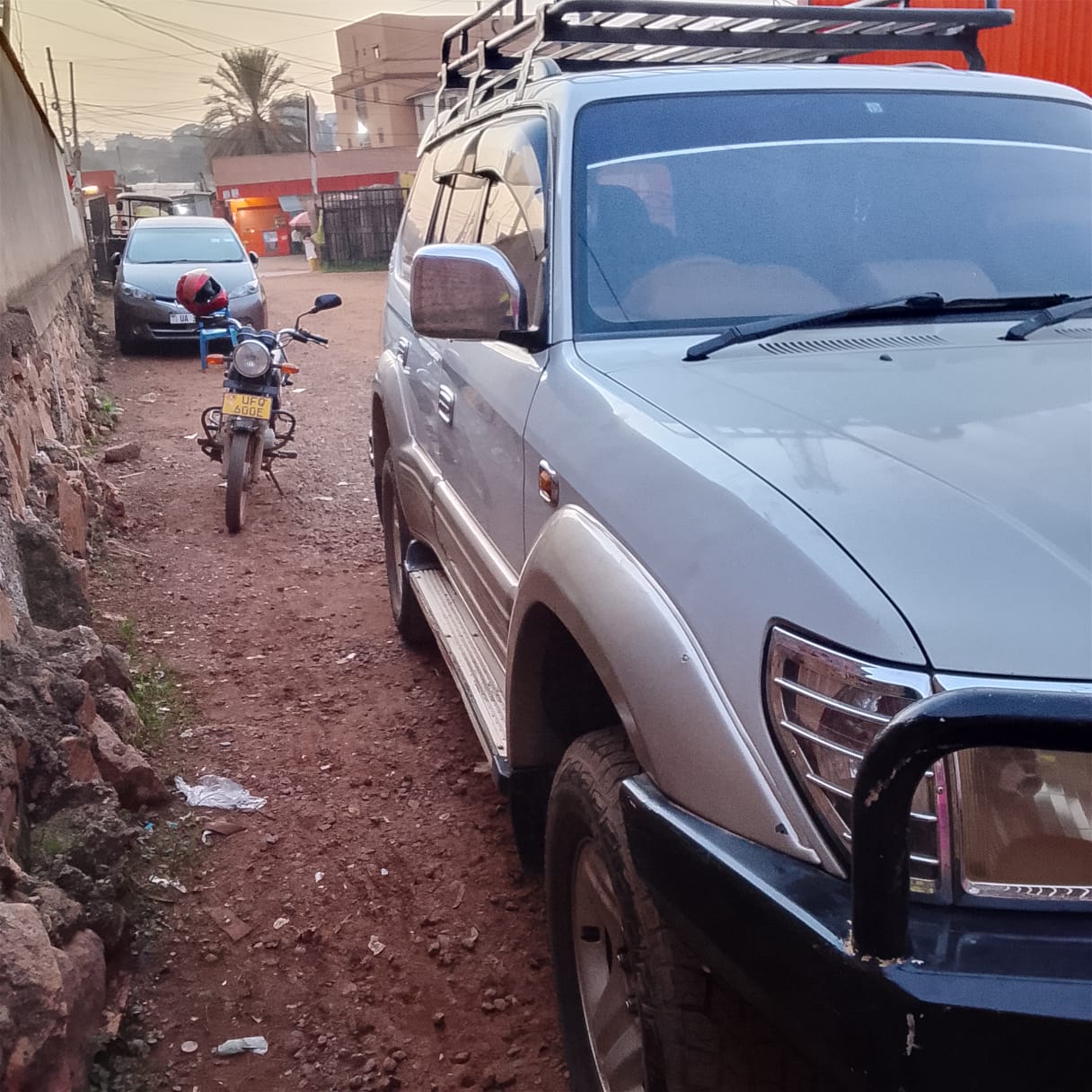 Toyota Land Cruiser Prado TX Rental in Uganda